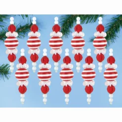 Design Works Peppermint Drop Ornament Kit