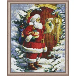 PixelHobby Santa At The Door Mosaic Kit