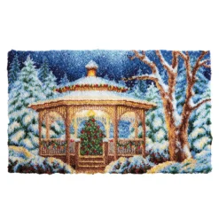 Herrschners Christmas Glow Latch Hook Kit