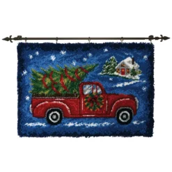 Herrschners Homeward Bound Latch Hook Kit