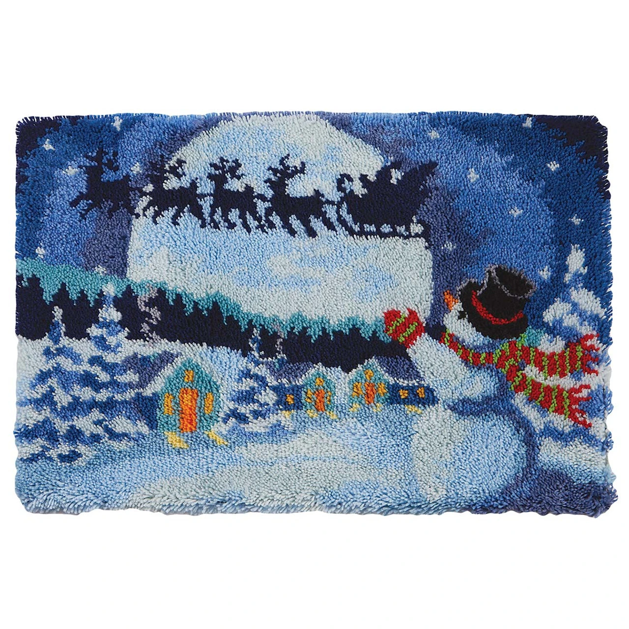 Herrschners Goodnight, Santa Latch Hook Kit 1 Herrschners Goodnight, Santa Latch Hook Kit