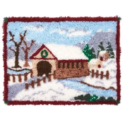 Sundance Winter Crossing Latch Hook Kit