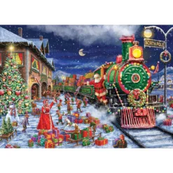 Springbok Santa Express Jigsaw Puzzle