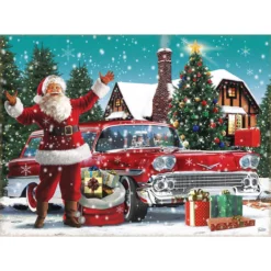 SunsOut Santa's New Ride Jigsaw Puzzle
