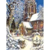 SunsOut Church In The Snow Jigsaw Puzzle