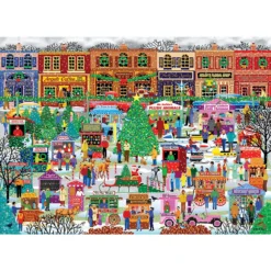 Eurographics Downtown Holiday Festival Jigsaw Puzzle