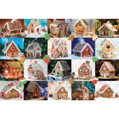 Eurographics Gingerbread House Tin Jigsaw Puzzle